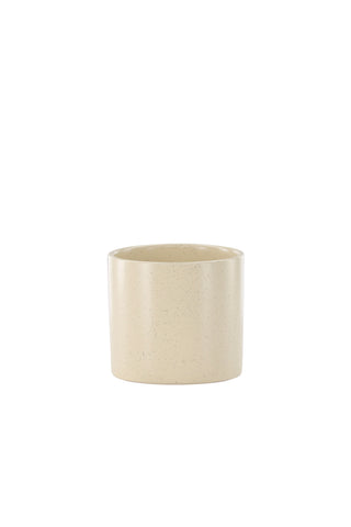 Venture Home Sane Pot - Beige/Svarta Prickar - 11*11*10cm