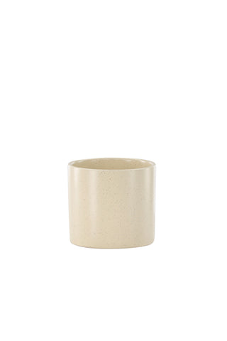 Venture Home Sane Pot - Beige/Svarta Prickar - 11*11*10cm