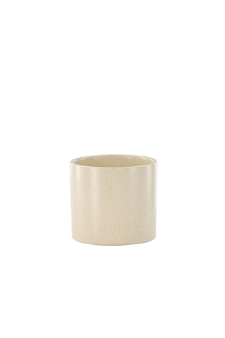 Venture Home Sane Pot - Beige/Svarta Prickar - 11*11*10cm