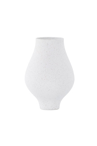 Venture Home Rellis Vas - Vita/Svarta Prickar - D10*H24*B14cm