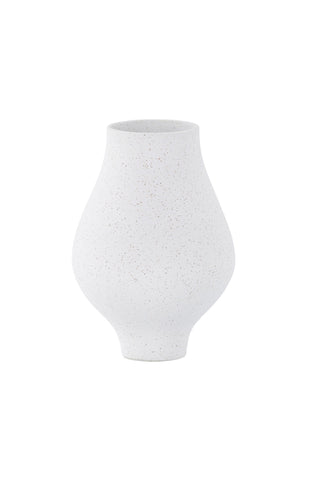 Venture Home Rellis Vas - Vita/Svarta Prickar - D10*H24*B14cm