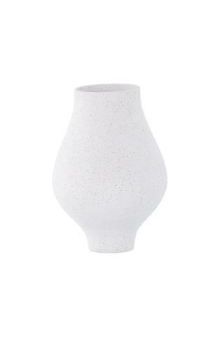 Venture Home Rellis Vas - Vita/Svarta Prickar - D10*H24*B14cm