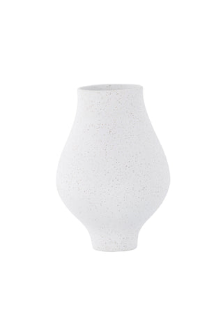 Venture Home Rellis Vas - Vita/Svarta Prickar - D10*H24*B14cm