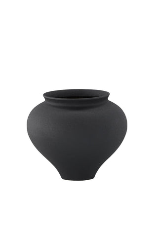 Venture Home Rellis Vas - Svart - D11*H18*B18cm