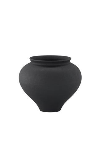 Venture Home Rellis Vas - Svart - D11*H18*B18cm