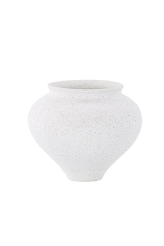 Venture Home Rellis Vas - Vita/Svarta Prickar - D11*H18*B18cm