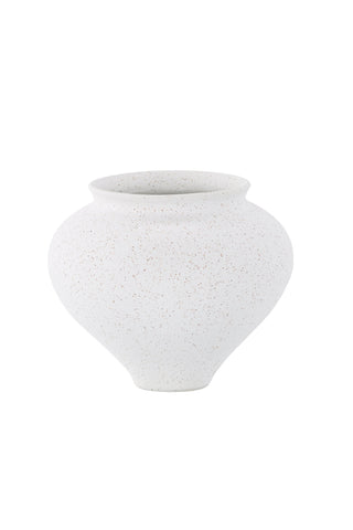 Venture Home Rellis Vas - Vita/Svarta Prickar - D11*H18*B18cm