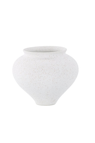 Venture Home Rellis Vas - Vita/Svarta Prickar - D11*H18*B18cm