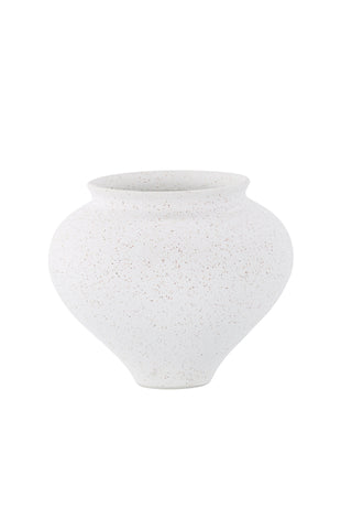 Venture Home Rellis Vas - Vita/Svarta Prickar - D11*H18*B18cm