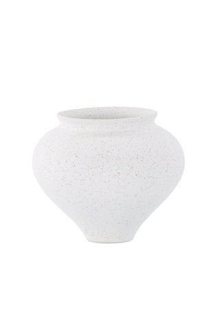 Venture Home Rellis Vas - Vita/Svarta Prickar - D11*H18*B18cm