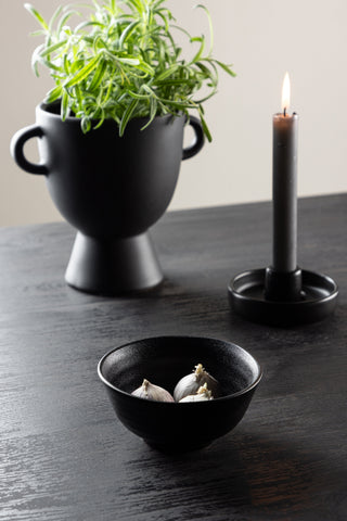 Venture Home Wabi Sabi Bowl 2-pack - Mattsvart - 12*6cm