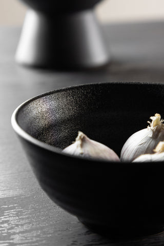 Venture Home Wabi Sabi Bowl 2-pack - Mattsvart - 12*6cm