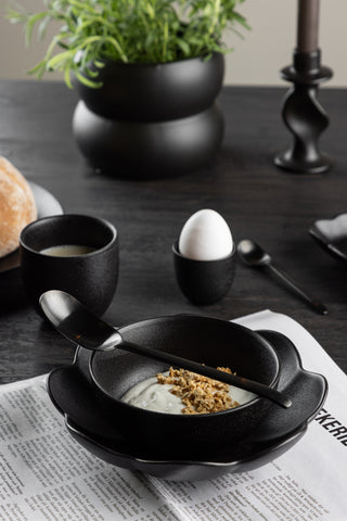 Venture Home Wabi Sabi Bowl 2-pack - Mattsvart - 14*6cm