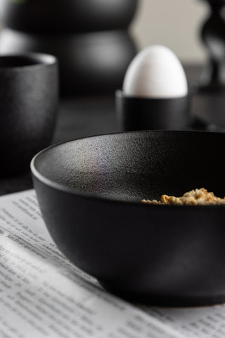 Venture Home Wabi Sabi Bowl 2-pack - Mattsvart - 14*6cm