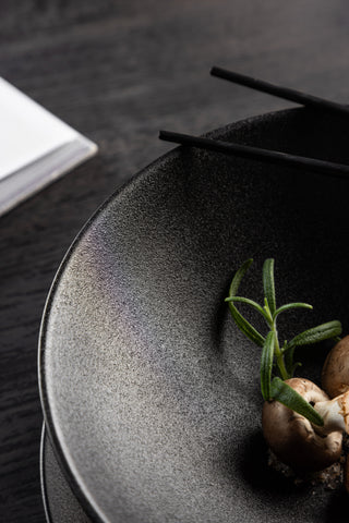 Venture Home Wabi Sabi Bowl 2-pack - Mattsvart - 25*8cm