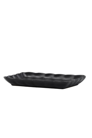 Venture Home Wabi Sabi Tallrik 2-pack - Mattsvart - 24*15*3cm