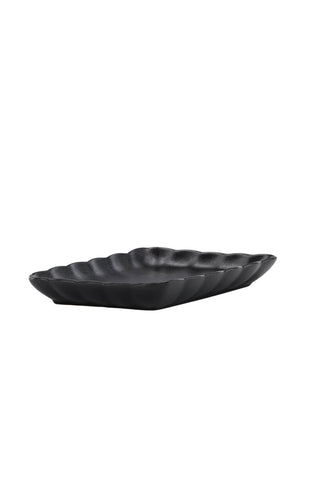 Venture Home Wabi Sabi Tallrik 2-pack - Mattsvart - 24*15*3cm