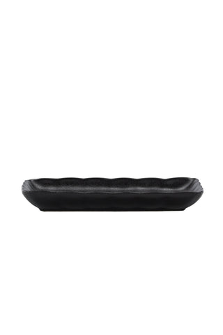 Venture Home Wabi Sabi Tallrik 2-pack - Mattsvart - 24*15*3cm