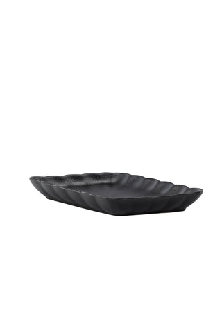 Venture Home Wabi Sabi Tallrik 2-pack - Mattsvart - 24*15*3cm
