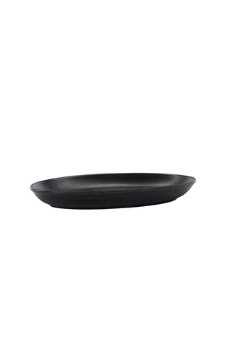 Venture Home Wabi Sabi Tallrik 2-pack - Mattsvart - 31*21*4Hcm
