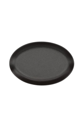 Venture Home Wabi Sabi Tallrik 2-pack - Mattsvart - 31*21*4Hcm