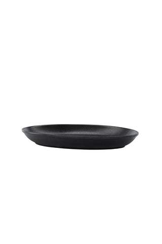 Venture Home Wabi Sabi Tallrik 2-pack - Mattsvart - 31*21*4Hcm