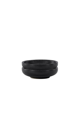 Venture Home Wabi Sabi Fat 2-pack - Mattsvart - 10*3cm