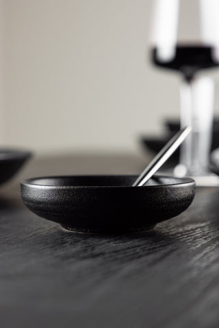 Venture Home Wabi Sabi Fat 2-pack - Mattsvart - 10*3cm