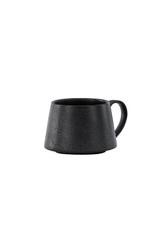 Venture Home Wabi Sabi Kaffekopp 2-pack - Mattsvart - 8*7H*10cm