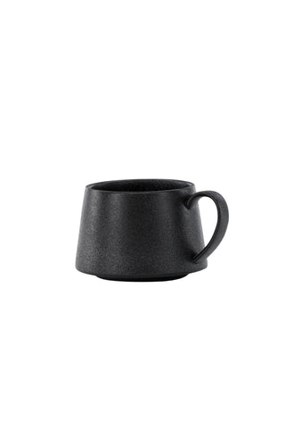 Venture Home Wabi Sabi Kaffekopp 2-pack - Mattsvart - 8*7H*10cm