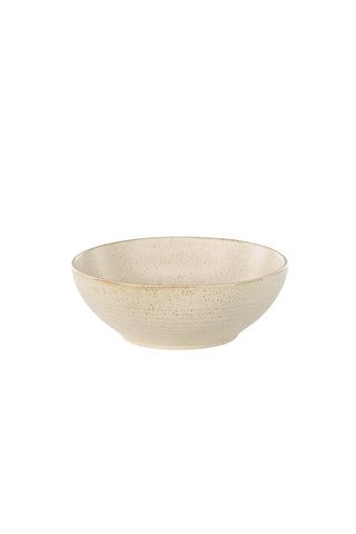 Venture Home Active Bowl 2-pack - Beige/Black Dots - 19*7Hcm