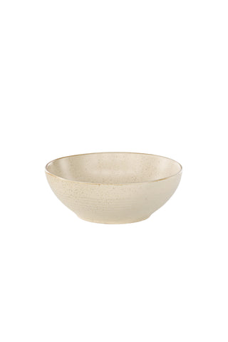Venture Home Active Bowl 2-pack - Beige/Black Dots - 19*7Hcm
