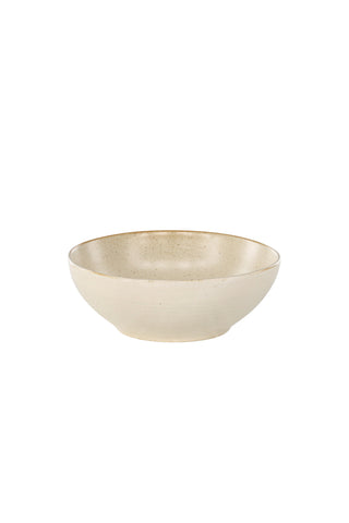 Venture Home Active Bowl 2-pack - Beige/Black Dots - 19*7Hcm