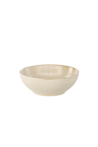 Venture Home Active Bowl 2-pack - Beige/Black Dots - 19*7Hcm