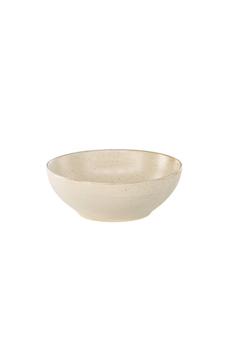 Venture Home Active Bowl 2-pack - Beige/Black Dots - 19*7Hcm