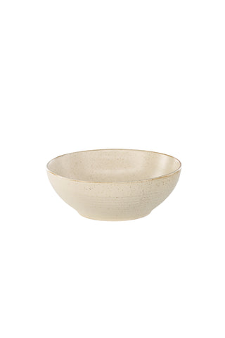 Venture Home Active Bowl 2-pack - Beige/Black Dots - 19*7Hcm