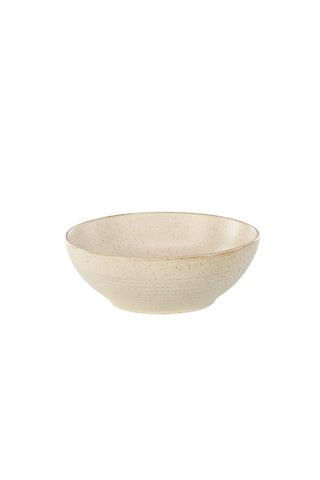Venture Home Active Bowl 2-pack - Beige/Black Dots - 19*7Hcm