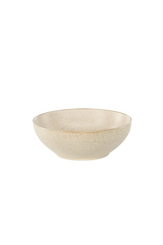 Venture Home Active Bowl 2-pack - Beige/Black Dots - 19*7Hcm