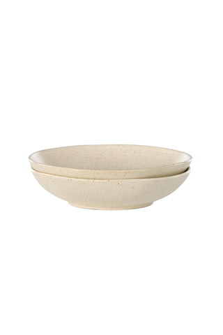 Venture Home Active Bowl 2-pack - Beige/Black Dots - 22*5Hcm