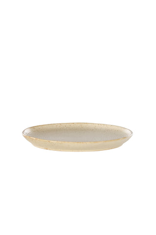 Venture Home Active Plate 2-pack - Beige/Svarta Prickar - 20*2Hcm