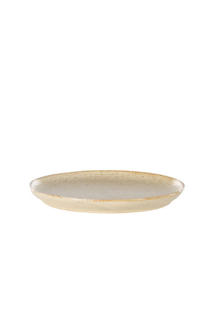 Venture Home Active Plate 2-pack - Beige/Svarta Prickar - 20*2Hcm