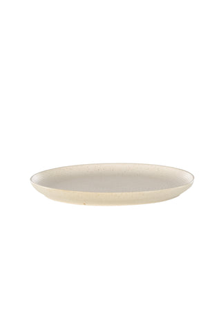 Venture Home Active Plate 2-pack - Beige/Svarta Prickar - 27*3Hcm