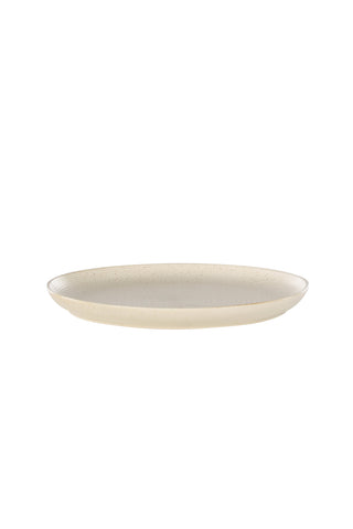 Venture Home Active Plate 2-pack - Beige/Svarta Prickar - 27*3Hcm