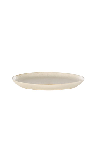 Venture Home Active Plate 2-pack - Beige/Svarta Prickar - 27*3Hcm