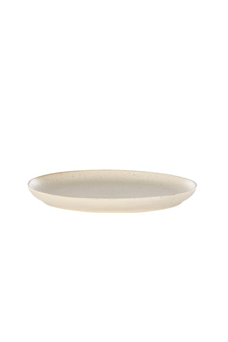 Venture Home Active Plate 2-pack - Beige/Svarta Prickar - 27*3Hcm