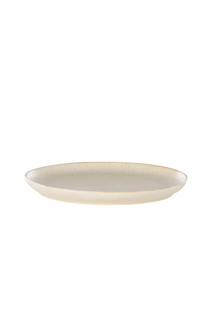Venture Home Active Plate 2-pack - Beige/Svarta Prickar - 27*3Hcm