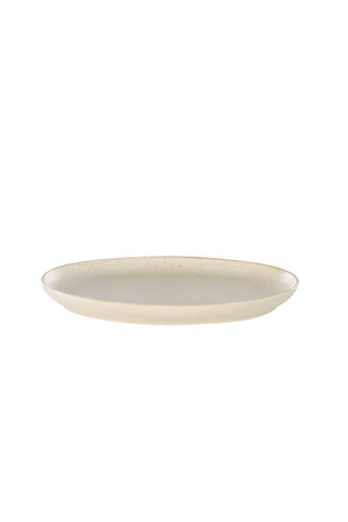 Venture Home Active Plate 2-pack - Beige/Svarta Prickar - 27*3Hcm