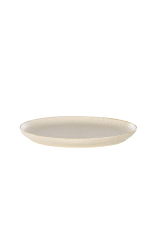 Venture Home Active Plate 2-pack - Beige/Svarta Prickar - 27*3Hcm