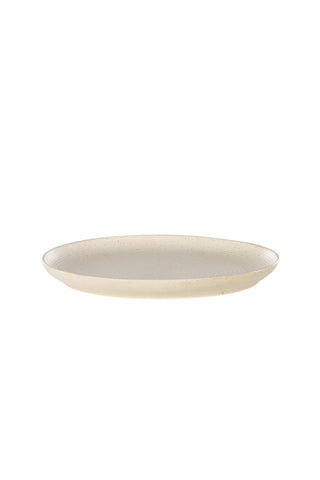 Venture Home Active Plate 2-pack - Beige/Svarta Prickar - 27*3Hcm