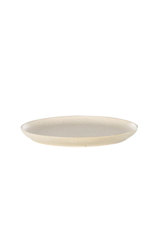 Venture Home Active Plate 2-pack - Beige/Svarta Prickar - 27*3Hcm